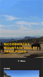 Mobile Screenshot of mountainvalleytrailrides.com.au